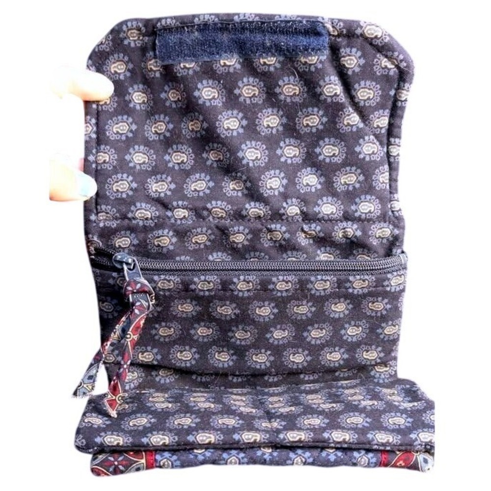 Vintage Vera Bradley ~ Quilted Wallet ~ Classic Navy ~ 1998 Retired - Picture 1 of 16